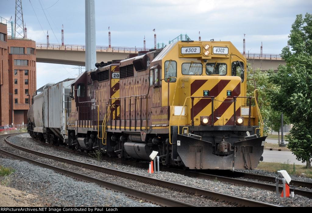 Westbound St. Paul Turn